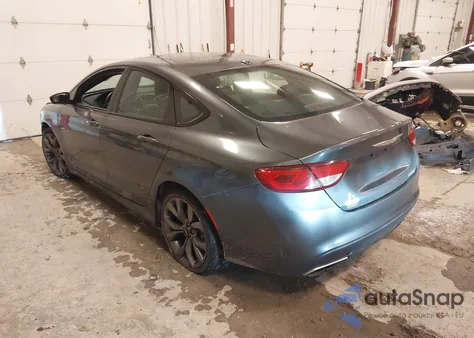 2015 Chrysler 200 S from USA, damaged, VIN 1C3CCCDG0FN636480